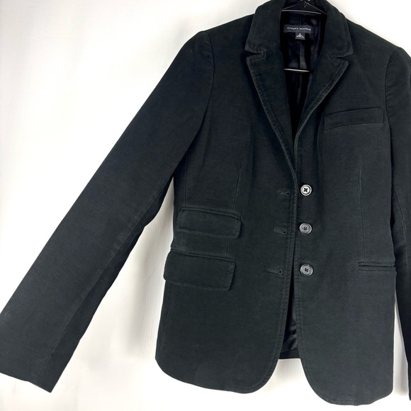 Banana Republic 90’s Velvet with Elbow Panels Button Blazer - Picture 6 of 16